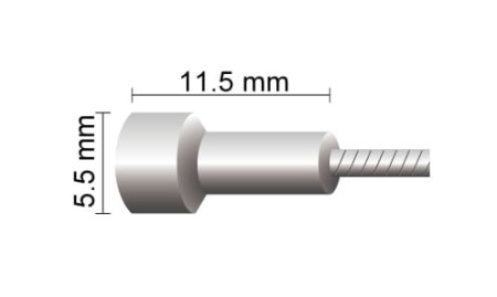 Linka hamulca szosowa Campagnolo ze stali nierdzewnej szlifowanej z 31 drutów stalowych, 1.5mm x 1700mm
