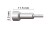 Linka hamulca szosowa Campagnolo ze stali nierdzewnej szlifowanej z 31 drutów stalowych, 1.5mm x 1700mm
