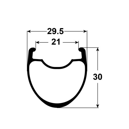 Koła AR29, disc, komplet, shimano