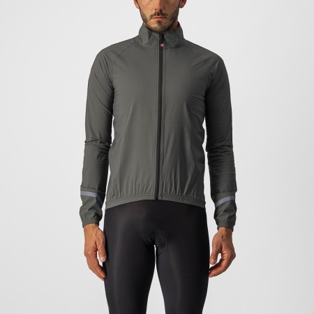Kurtka kolarska Emergency Rain 2, military green, rozmiar M