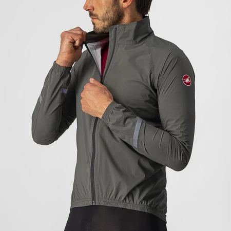 Kurtka kolarska Emergency Rain 2, military green, rozmiar M