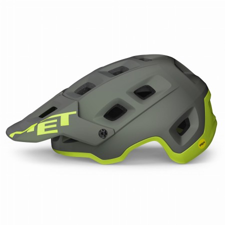 Kask TERRANOVA MIPS L gray lime matt