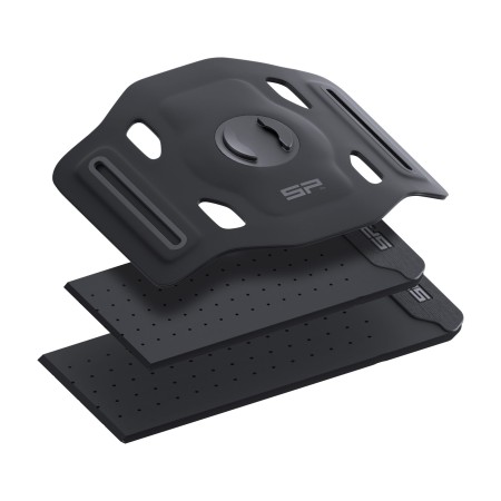 Opaska na ramię do biegania z zapięciem SP Connect+ czarna