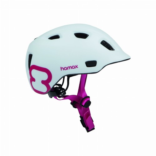 Przejdź do produktu Kask THUNDERCAP biało-różowy 47-52