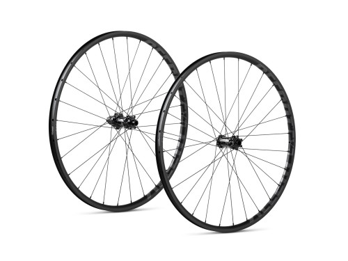 Przejdź do produktu Koła 29" EXE BOOST v2, czarno-szare, komplet, przód: 15x110mm, tył: 12x148mm, bębenek Shimano 11 (proste szprychy 28H)