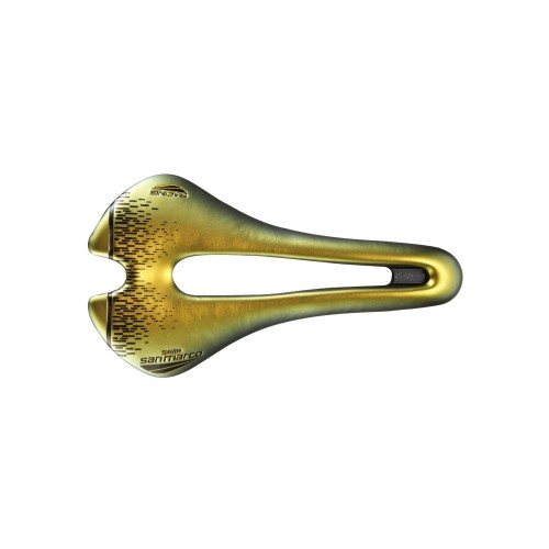 Przejdź do produktu Siodełko ASPIDE SHORT RACING WIDE OPEN Iridescent Gold