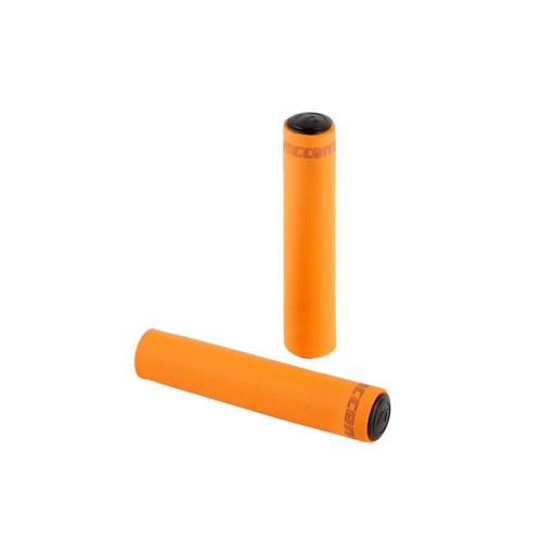 Przejdź do produktu Chwyty kierownicy Silicon 130mm, pomarańczowe