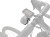Adapter mocowania lampki Lupine SL X/AX GoPro mount