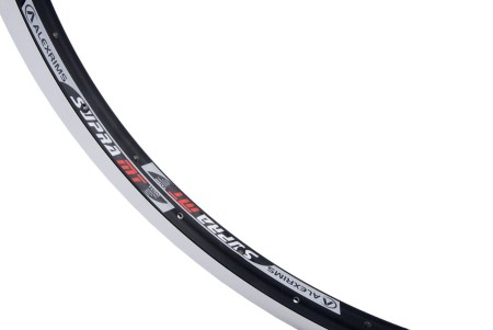 Obręcz extreme ALEXRIMS SUPRA MT 24"x32otw. bok CNC czarna (DWZ)