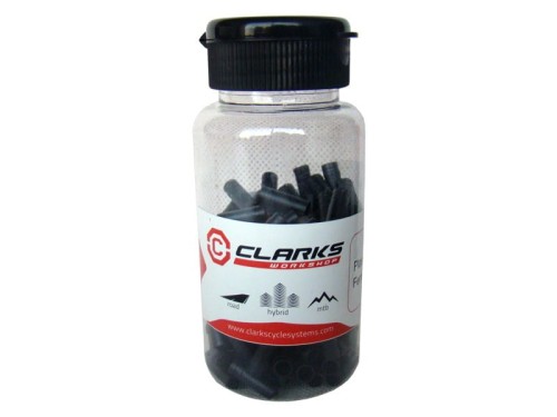 Przejdź do produktu Końcówka pancerza przerzutki CLARK'S SP4 CX20DP plastik pudełko 150 szt