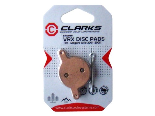 Przejdź do produktu Klocki hamulcowe CLARKS dla MAGURA (Magura Julie 2001-2008), Spiekane