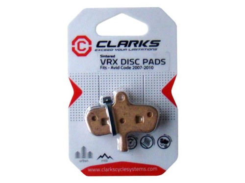 Przejdź do produktu Klocki hamulcowe CLARKS dla AVID/SRAM (Avid Code), Spiekane