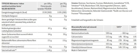 Napój SPONSER ISOTONIC Owoce Cytrusowe puszka 1000g .