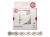 Łańcuch rowerowy CLARKS C8, 8-rzędowy, 116 ogniw, 1/2"x3/32", Spinka, Standard, Szosa/MTB, Ciemny