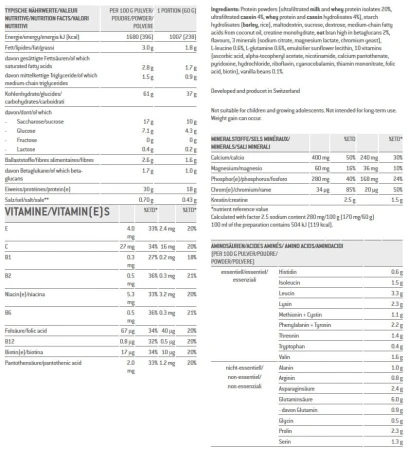 Odżywka SPONSER MASS GAINER wanilia puszka 1200g