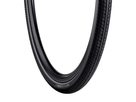 Opona e-bike miejska/trekking  VREDESTEIN Perfect E-Trekking, 26x1.75 (47-559), Drut, Wkładka antyprzebiciowa, Czarna + Refleks