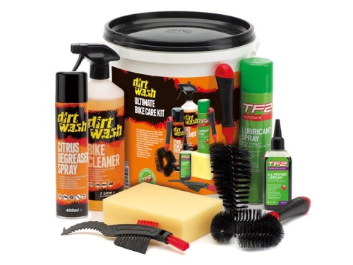 Przejdź do produktu Zestaw do czyszczenia WELDTITE Dirtwash Cleaning Bucket (Odtłuszczacz + Środek do czyszczenia + Smar w sprayu + Olej All-weather + 3x Szczotka + Gąbka)