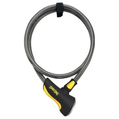 Przejdź do produktu Zapięcie rowerowe ONGUARD Akita 8040 Linka - 12mm 185cm - 5 x Klucze z kodem