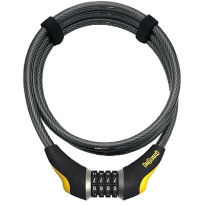 Przejdź do produktu Zapięcie rowerowe ONGUARD Akita 8042 Linka - 10mm 185cm - SZYFR