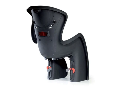 Fotelik dziecięcy OKBABY BODYGUARD / BABY SHIELD (27,5”-29” pręt 114 stopni ZN+H70 + zapięcie) czarny