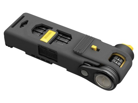 Zapięcie rowerowe ONGUARD Link Plate Lock K9 COMBO SKŁADANE 8115 - 88,5cm - SZYFR