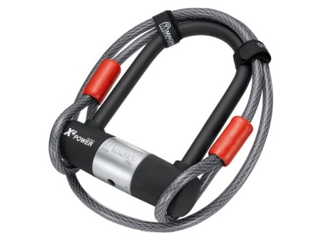 Zapięcie rowerowe MAGNUM 3003 U-LOCK - 14mm 115mm 230mm - 5 x Klucze z kodem + linka 10mm 120cm