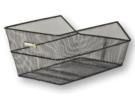 Kosz na tylny bagażnik BASIL CENTO + Mounting set for CENTO basket, stalowy czarny