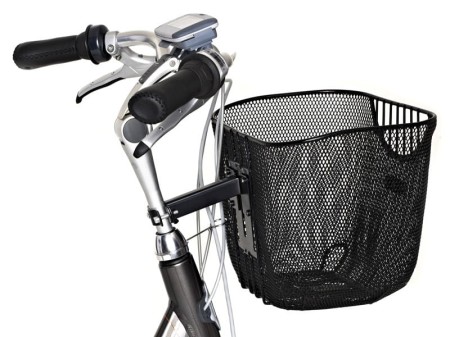 Wspornik mocujący do sztycy kierownicy BASIL PERMANENT SYSTEM II EC moc.22-25,4mm, system mocowania kosza na stałe