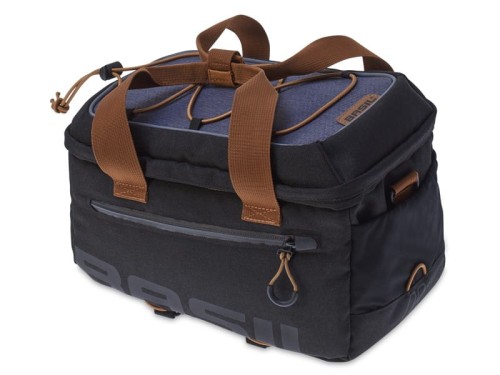 Przejdź do produktu Torba na bagażnik BASIL MILES TRUNKBAG 7L, Universal Bridge System, wodoodporny poliester, granatowa