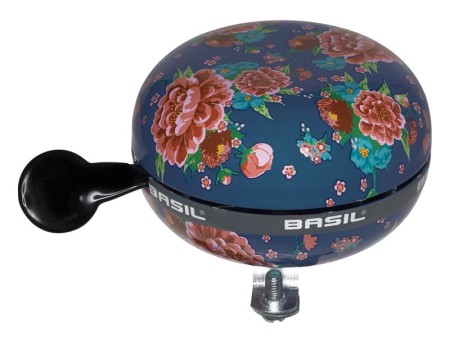 Dzwonek rowerowy BASIL BIG BELL BLOOM 80mm, indigo blue