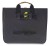 Sakwa miejska pojedyncza BASIL URBAN DRY BUSINESS BAG 20L, mocowanie na haki Hook-On System, wodoodporny poliester, charcoal melee
