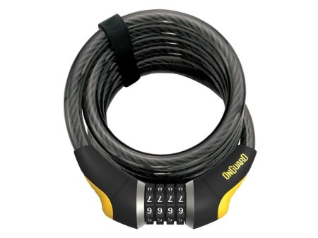 Zapięcie rowerowe ONGUARD Doberman 8030 Linka - 15mm 185cm - SZYFR