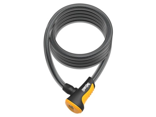 Przejdź do produktu Zapięcie rowerowe ONGUARD NEON 8157OR Linka - 10mm 180cm - uchwyt + 2 x Klucze pomarańczowe