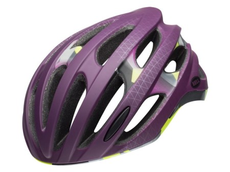 Kask szosowy BELL FORMULA matte plum deco roz. L (58–62 cm)