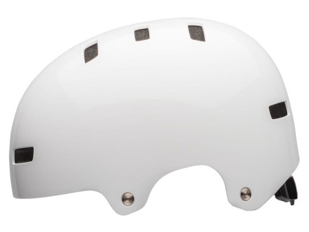 Kask bmx BELL LOCAL gloss white roz. M (55–59 cm)