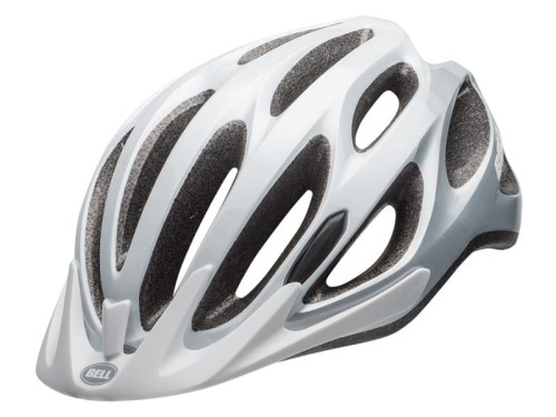 Przejdź do produktu Kask mtb BELL TRAVERSE gloss white silver roz. Uniwersalny (54–61 cm)