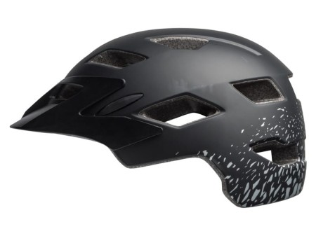 Kask dziecięcy BELL SIDETRACK matte black silver fragments roz. Uniwersalny (47–54 cm)