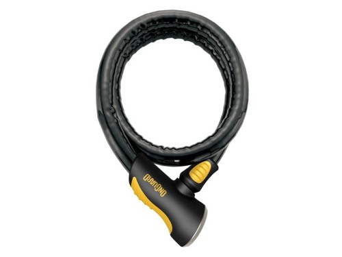 Przejdź do produktu Zapięcie rowerowe ONGUARD Rottweiler 8025 Linka - 25mm 120cm - 5 x Klucze z kodem