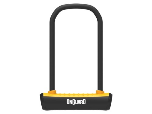 Przejdź do produktu Zapięcie rowerowe ONGUARD NEON 8152OR U-LOCK - 115mm 292mm - uchwyt + 2 x Klucze pomarańczowe