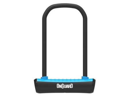 Zapięcie rowerowe ONGUARD NEON 8153BU U-LOCK - 115mm 230mm - uchwyt + 2 x Klucze niebieskie