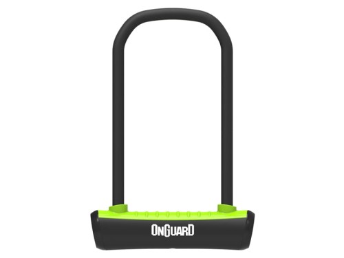 Przejdź do produktu Zapięcie rowerowe ONGUARD NEON 8153GR U-LOCK - 115mm 230mm - uchwyt + 2 x Klucze zielone