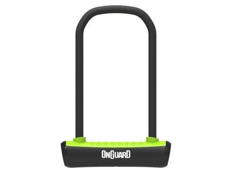 Zapięcie rowerowe ONGUARD NEON 8155GR U-LOCK MINI - 90mm 140mm - uchwyt + 2 Klucze zielone