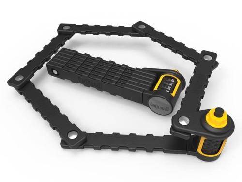 Przejdź do produktu Zapięcie rowerowe ONGUARD Link Plate Lock K9 COMBO SKŁADANE 8116C  - 69cm - SZYFR