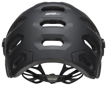 Kask mtb BELL SUPER 3 matte gloss black gray roz. M (55-59 cm)