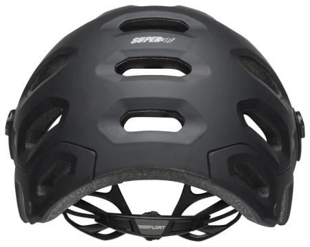Kask mtb BELL SUPER 3 matte gloss black gray roz. L (58-62 cm)