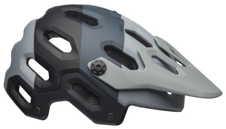 Kask mtb BELL SUPER 3 downdraft matte gray gunmetal roz. L (58-62 cm)