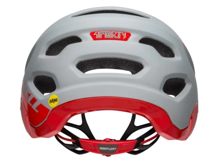 Kask mtb BELL 4FORTY INTEGRATED MIPS cliffhanger matte gloss gray crimson roz. S (52–56 cm)