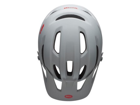 Kask mtb BELL 4FORTY INTEGRATED MIPS cliffhanger matte gloss gray crimson roz. S (52–56 cm)