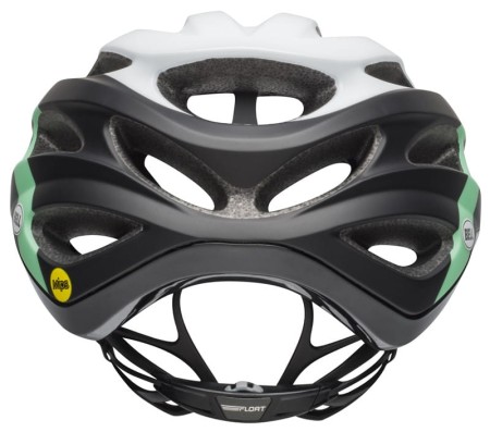 Kask mtb BELL DRIFTER logic matte gloss white black mint roz. L (58-62 cm)