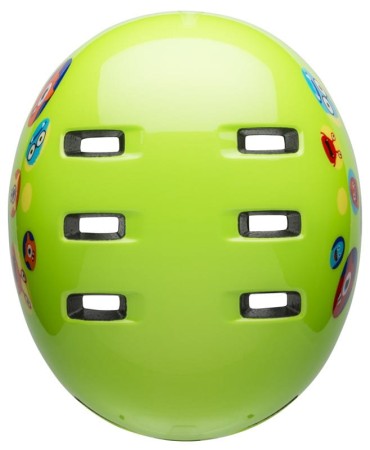 Kask dziecięcy BELL LIL RIPPER monsters gloss green roz. S (48–55 cm)